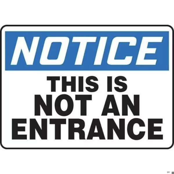 Accuform Adhesive Dura-Poly, 7 in x 10 in, Acrylic Adhesive Mounting MADM861XV - main